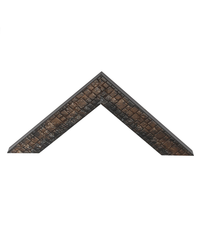 Brown with Black Textured