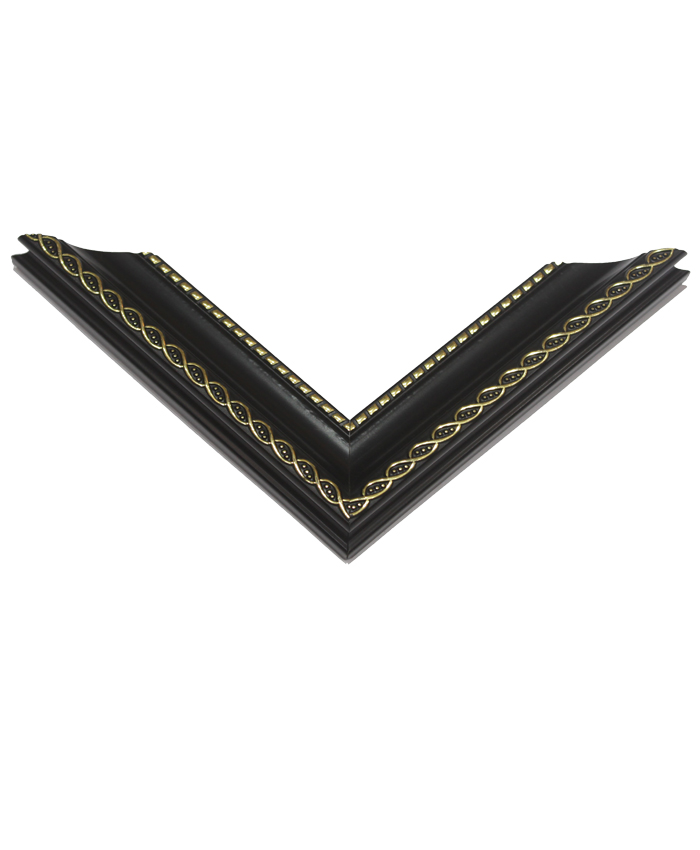 Royal Ornate Gold w/  Black