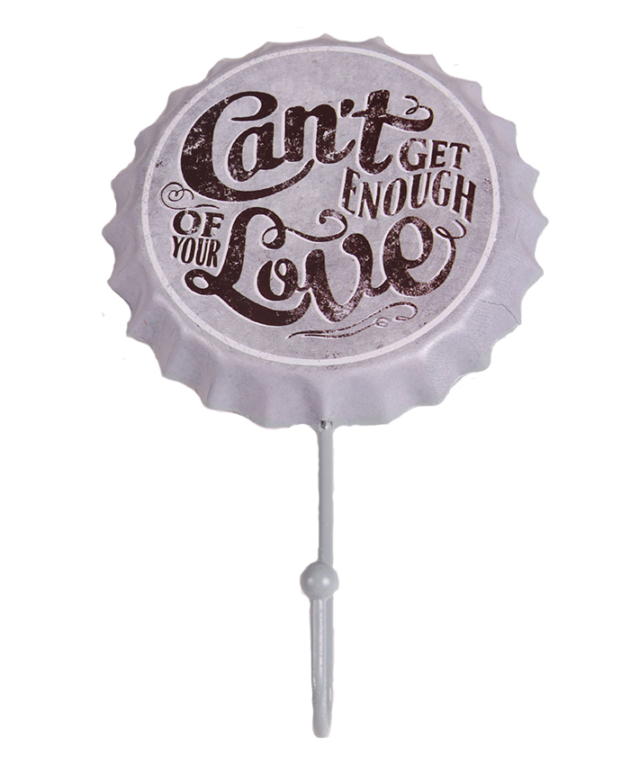 Can't get enough of your love wall hook