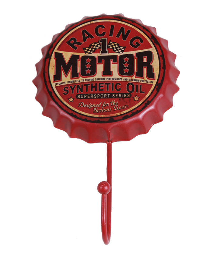 Racing Motor Oil Wall Hook
